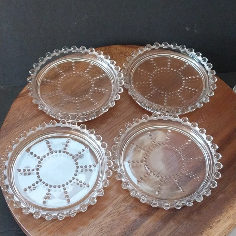Imperial Ohio Candlewick 4 Piece Coaster Set - Picture 3 of 8